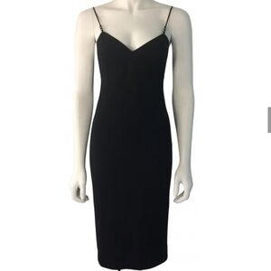 size small - vintage gucci dress black ( little stretch)